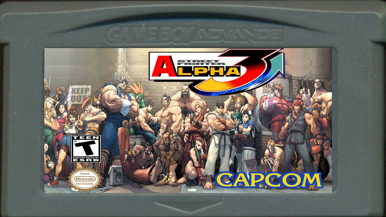 Street Fighter Alpha 3 (GBA) Dan (Dramatic Battle) Max Difficulty