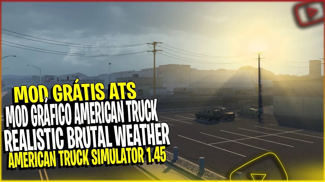 ▶️SAIU MOD GRÁFICO AMERICAN TRUCK SIMULATOR 1.45