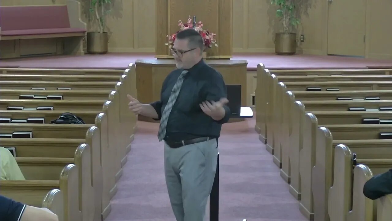 Bible Class Sunday August 14 2022
