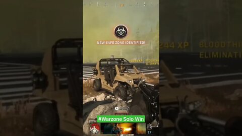 COD Warzone Solo Victory #callofduty #battleroyale #coldwar #warzone #modernwarfare