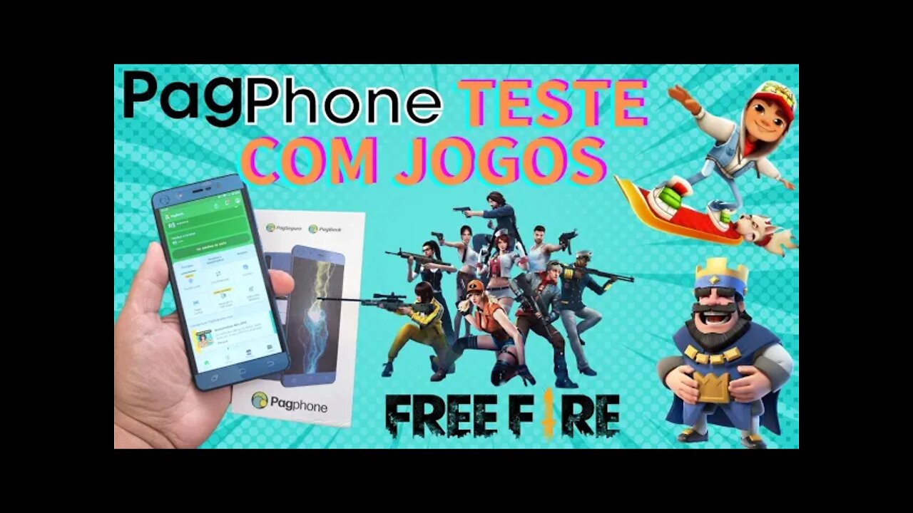 PagPhone em teste de Jogos! Sim! Ele manda bem!