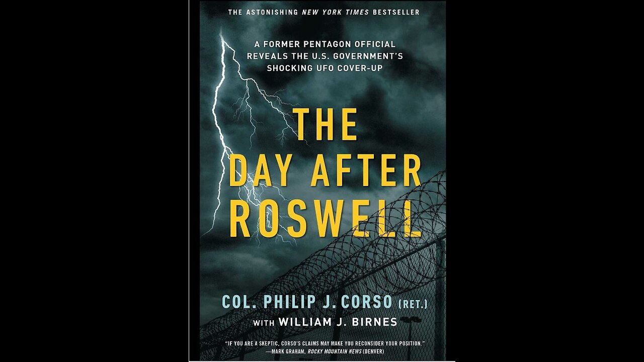 Alien Presence: Covert War and Treaties in the The Day After Roswell