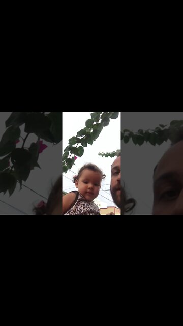 PEGANDO NA PLANTINHA - FIQUEM COM DEUS - TCHAU PESSOAL #shorts #linda #bebe #viral