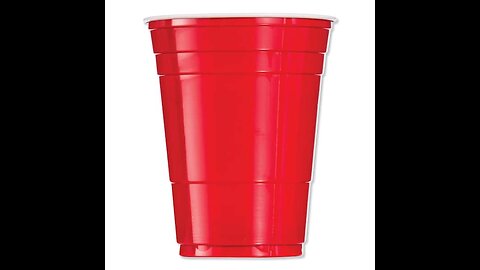 PAMI Red Plastic Party Cups [Pack of 30] - 16oz Disposable Drinking Glasses- Easy Grip Plastic...