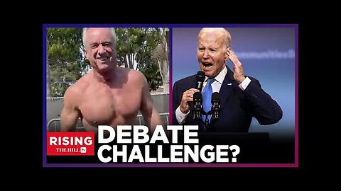 Super Buff RFK JR Posts WORKOUT Vid; Dares Biden To Debate Him: Rising