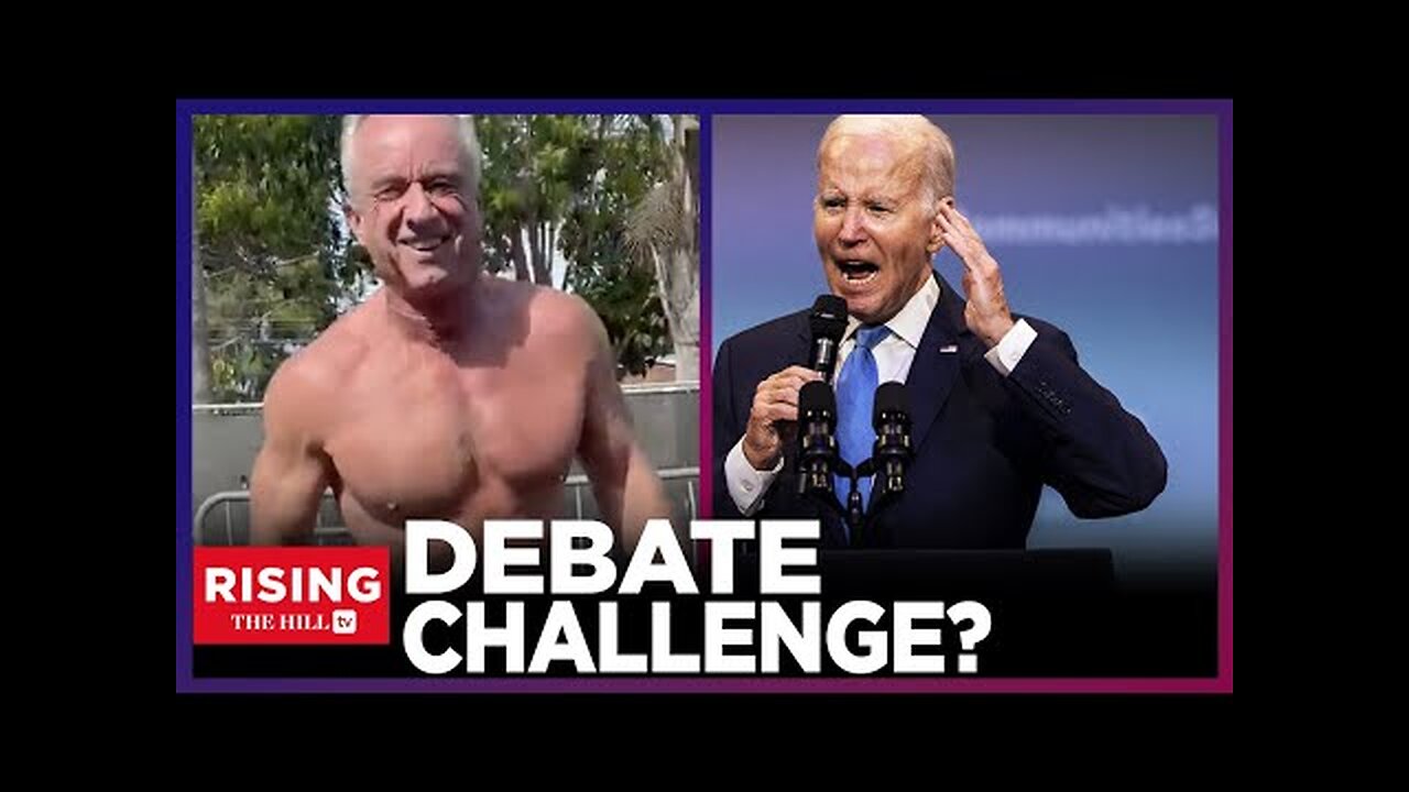 Super Buff RFK JR Posts WORKOUT Vid; Dares Biden To Debate Him: Rising