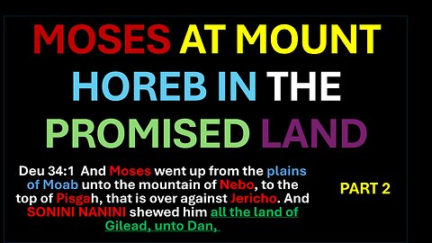 AFRICA IS THE HOLY LAND || THE BIBLE TOOK PLACE IN AFRICA SEE GEOGRAPHIC PROOF - PART 18