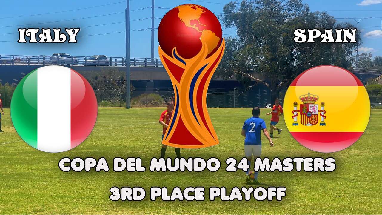 Italy vs Spain Thrilling Third Place Playoff Copa Del Mundo Perth WA