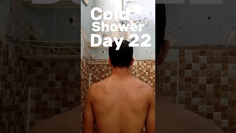 Cold Shower Day 22 ✌️ #coldshower #gym #fitness #fypシ #fypシ゚viral