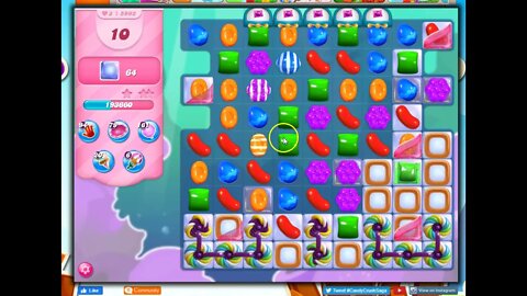 Candy Crush Level 5992 Talkthrough, 30 Moves 0 Boosters