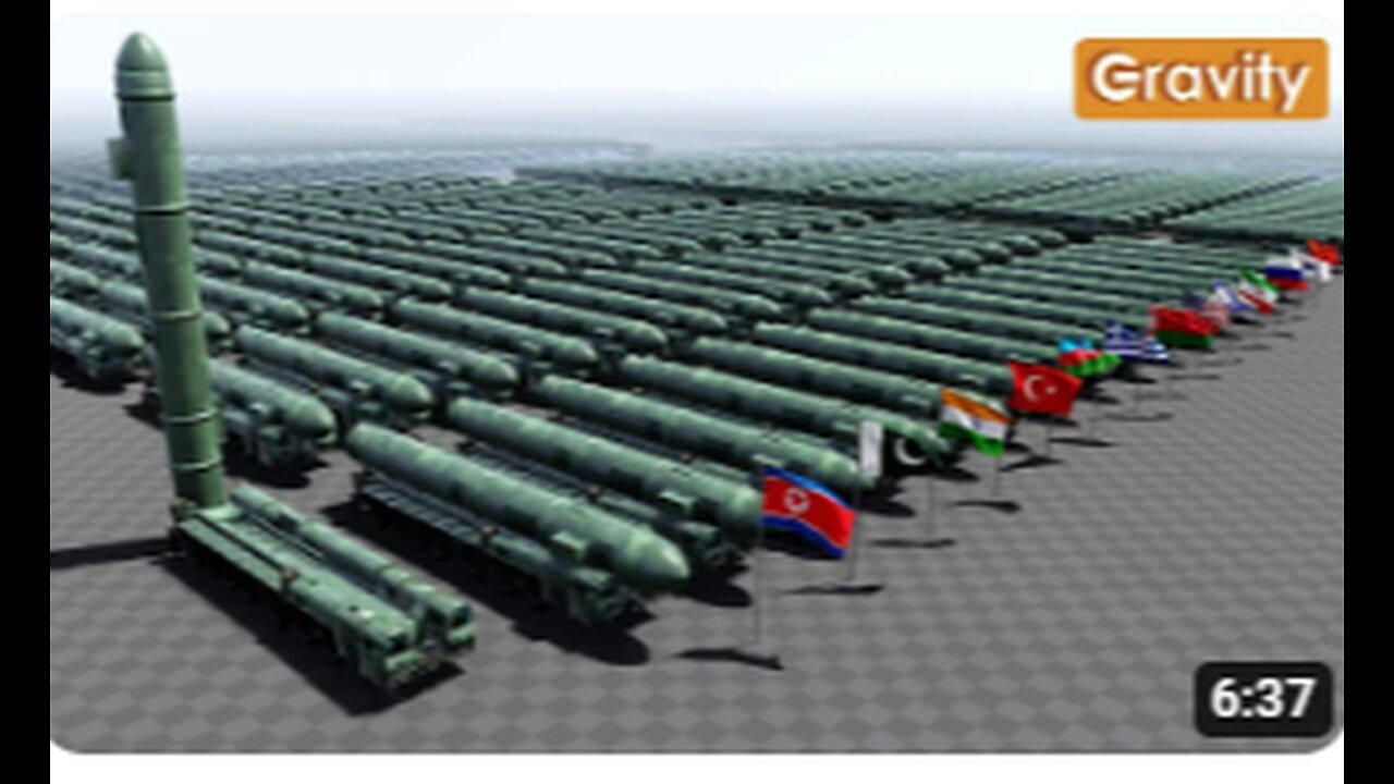 Ballistic Missile fleet strength by Country 2023