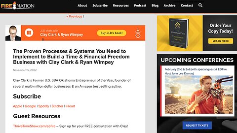 The Proven Processes & Systems You Need to Implement to Build a Time & Financial Freedom Business with Clay Clark & Ryan Wimpey