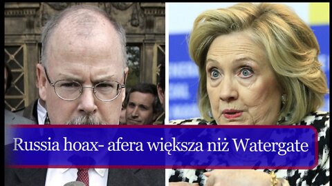 Raport John'a Durham'a obnaża Killary.... Afera większa niż Watergate. Impeach 44!