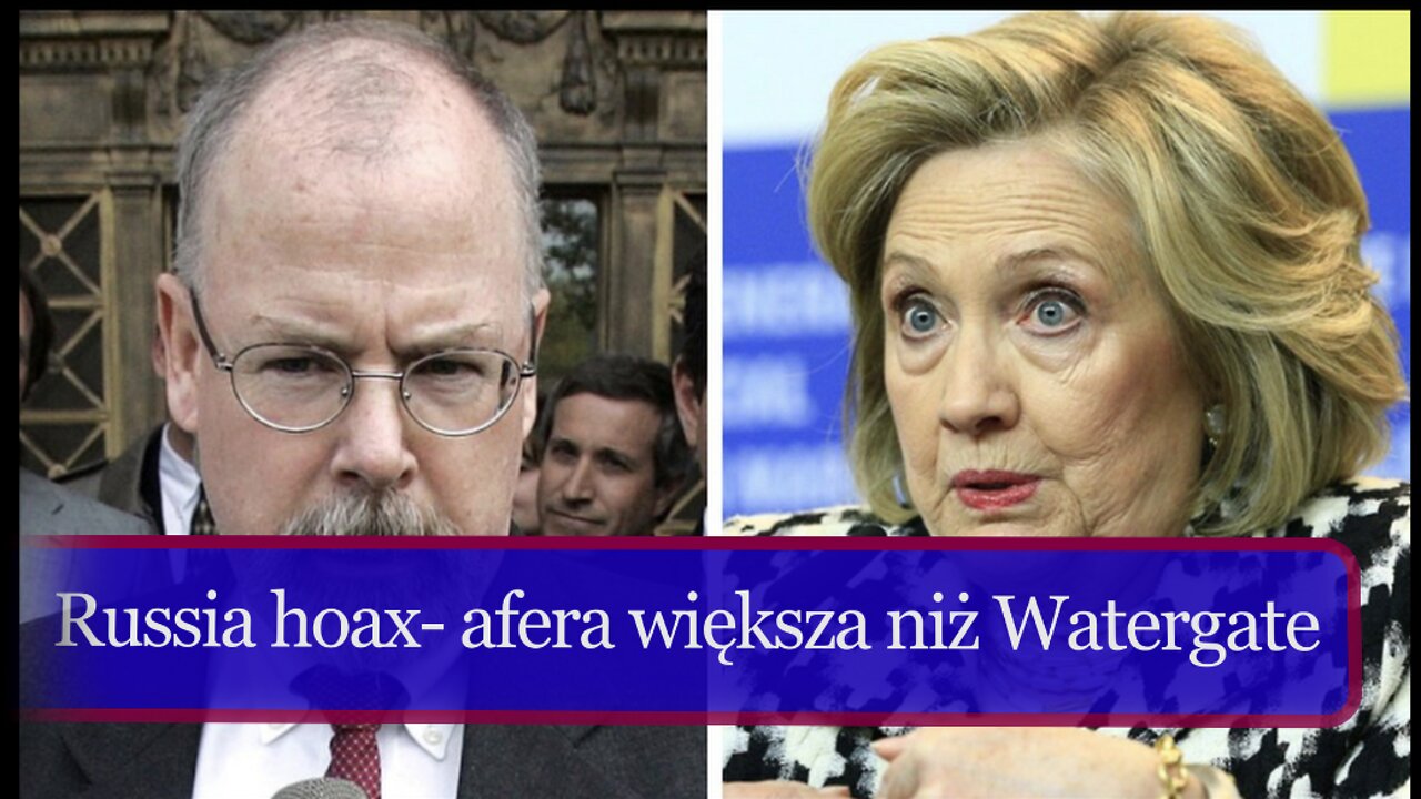 Raport John'a Durham'a obnaża Killary.... Afera większa niż Watergate. Impeach 44!