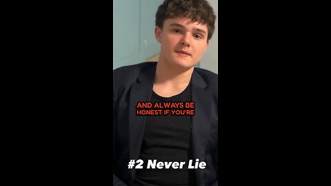 Why to NEVER lie EVER