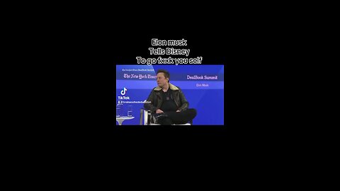 Elon musk tells Disney to fxxk off