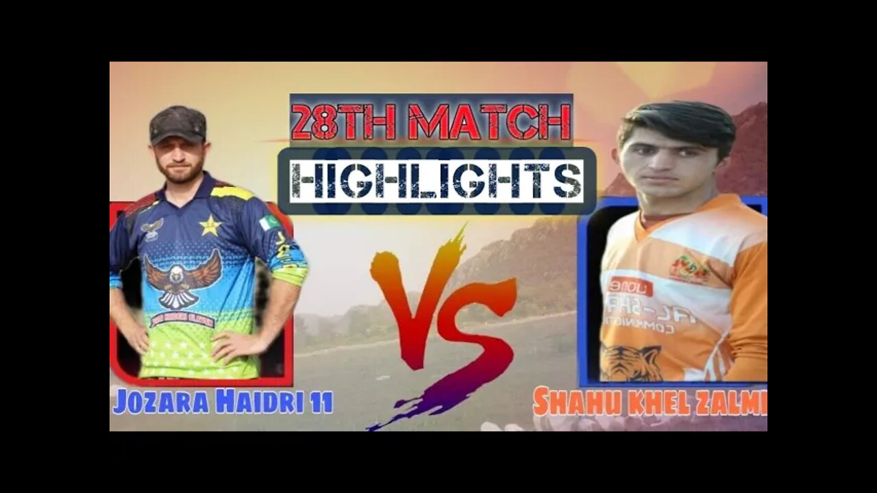 Highlights Jozara Haidri 11 VS Sahu Khel Zalimi Match 28 RSL Ramzan Super League #cricketmela #AK-47