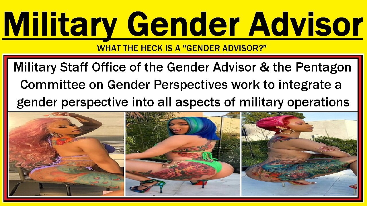 Military Gender Advisor (google it)