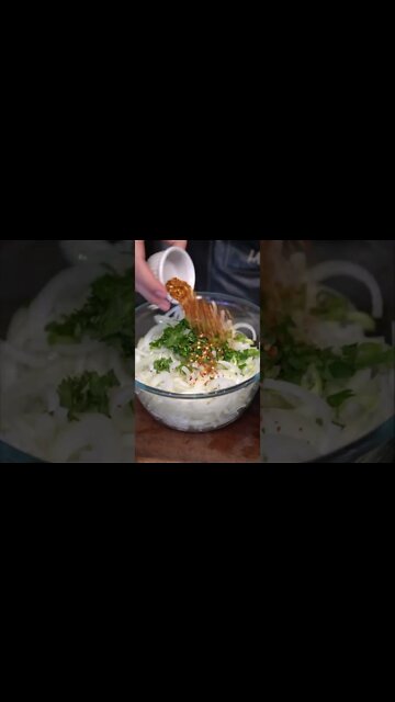 VINAGRETE DE CEBOLA #shorts