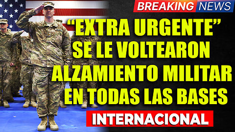 🔴 SE LE VOLTIO EL BARC0: TODOS LOS MILITARES se LE ALZAR0N a BID3N!!