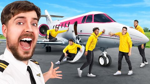 Last To Take Hand Off Jet, Keeps It! 2023 | Mr Beast Fan Club | Challenge 2023 #trending #viral