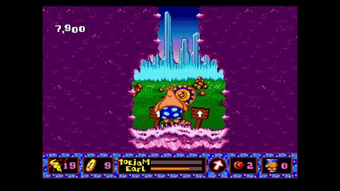 Toejam and Earl: Panic on Funkotron on Sega Smash Pack for Dreamcast