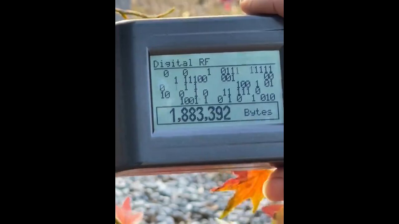 Why do the graves of the people who died since 2021 emanate a digital radio frequency signal?