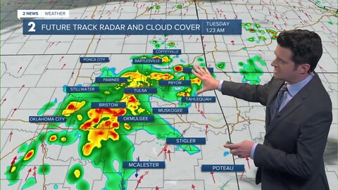 More rain Monday night/overnight