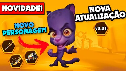 ATUALIZAÇÃO 3.31 | NOVO PERSONAGEM PANTERA NOVOS EMOTES E MAIS ZOOBA: Jogo de Batalha Animal