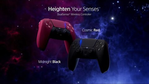 DualSense Cosmic Red & Midnight Black Reveal Trailer | PS5