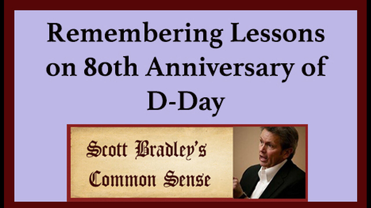 Remembering Lessons on 80th Anniversary of D-Day