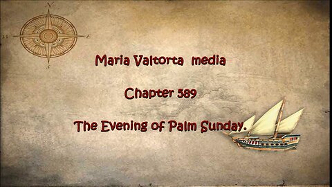 The Evening of Palm Sunday.