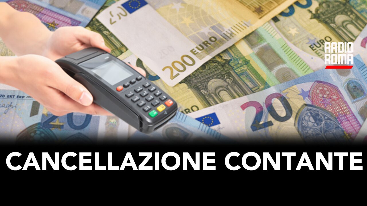 CANCELLAZIONE CONTANTE E TRACOLLO DELLA CHIESA