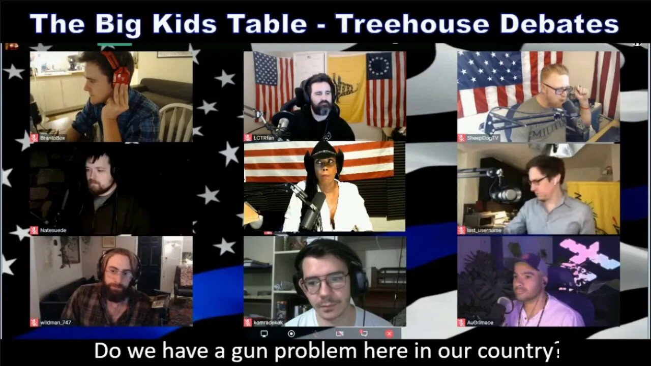 Special Annoucement! Come Watch The Treehouse Debates Today @ 4pm EST