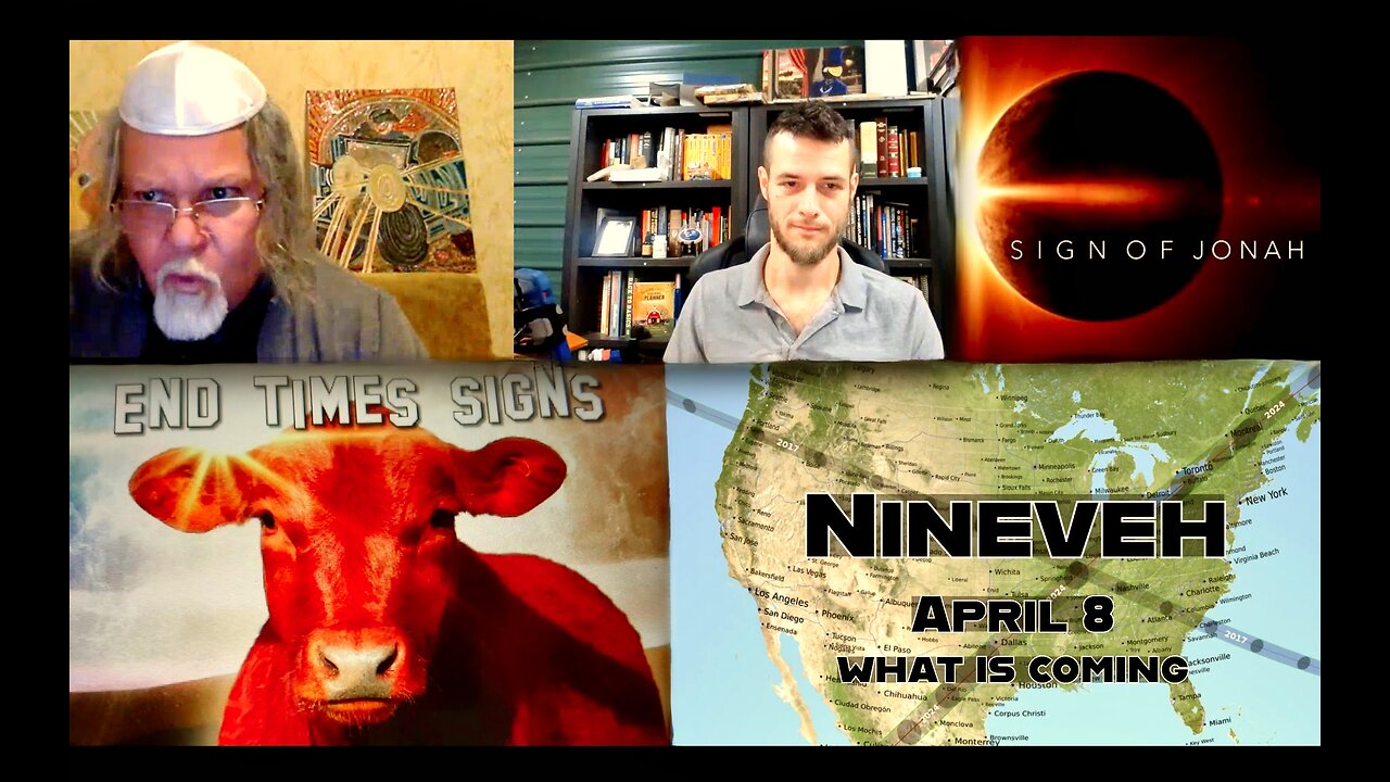 Dustin Nemos Victor Hugo Solar Eclipse Occult Ceremonies Red Heifer Nineveh CERN Is God Warning Us