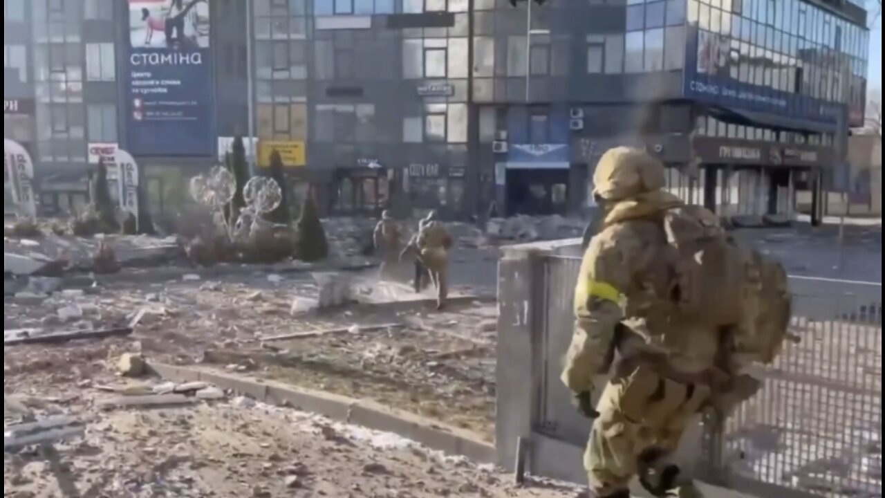 The war between Russia and Ukraine has moved to the center of Kiev