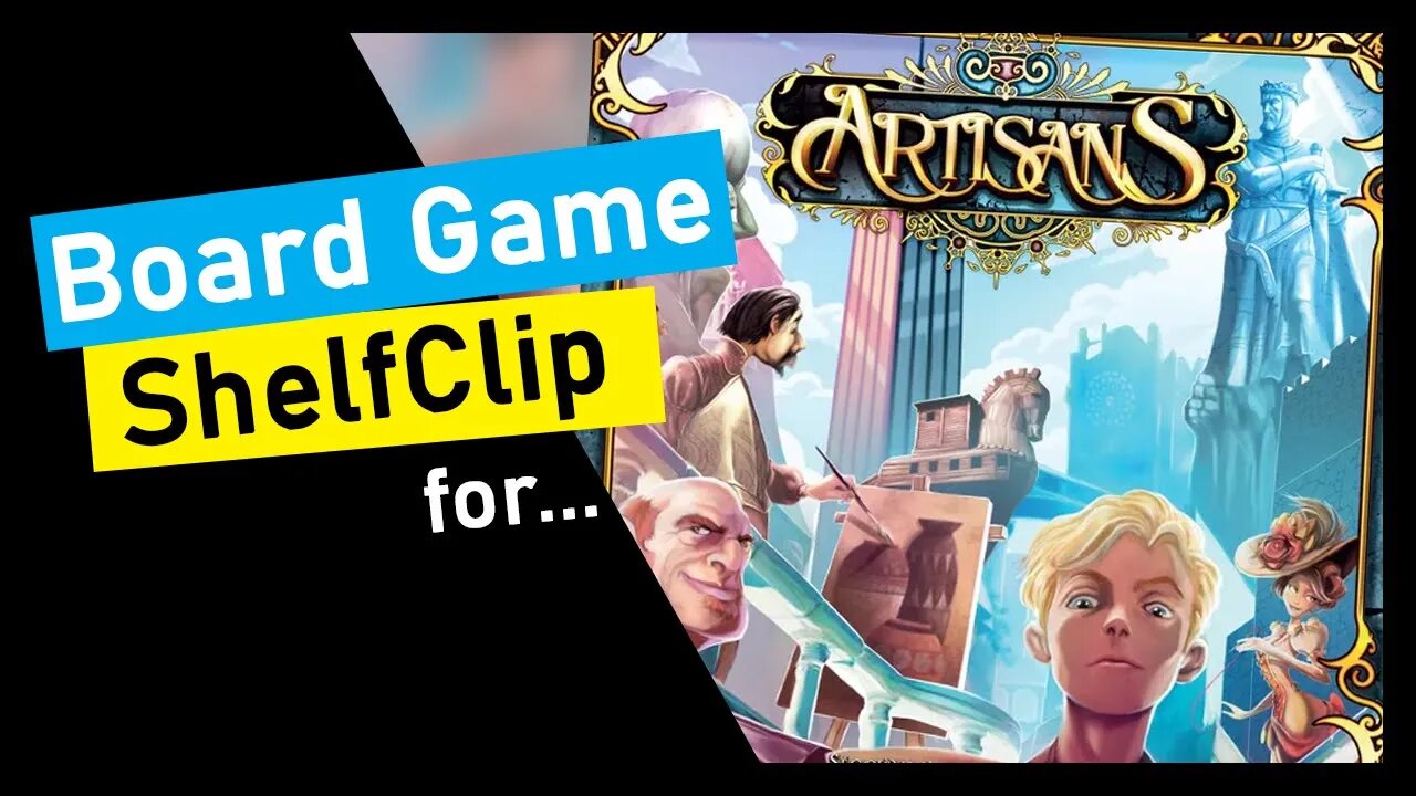 🌱ShelfClips: Artisans (Short Board Game Preview)