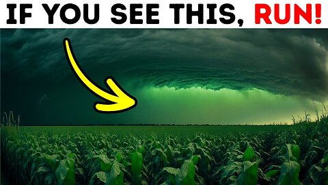 If You See the Sky Turning Green, Find Shelter Fast