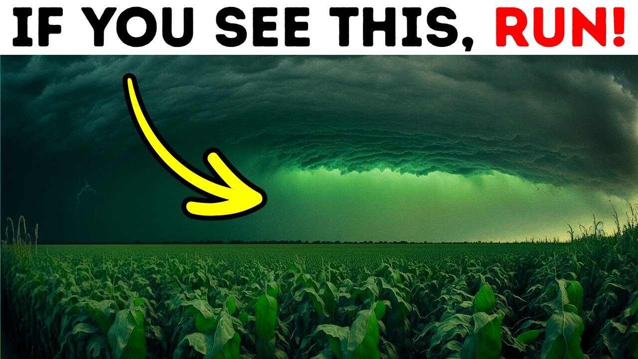 If You See the Sky Turning Green, Find Shelter Fast