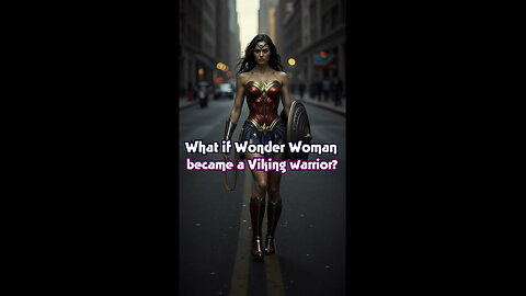 What if Wonder Woman lived in a Viking world?