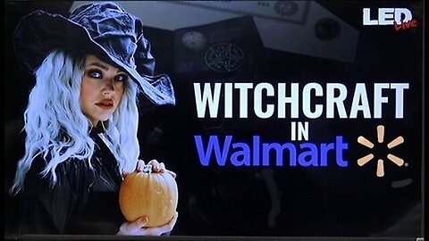 Witchcraft in Walmart: Childrens section, books, clothes, etc