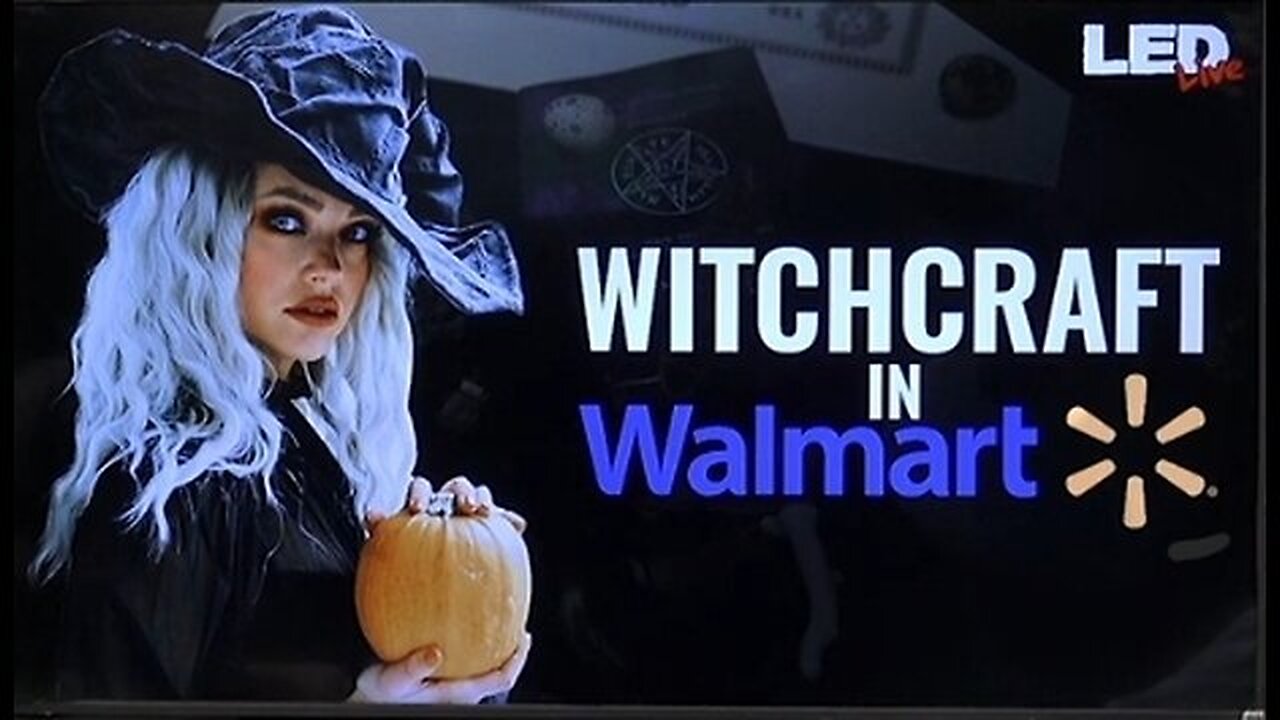 Witchcraft in Walmart: Childrens section, books, clothes, etc