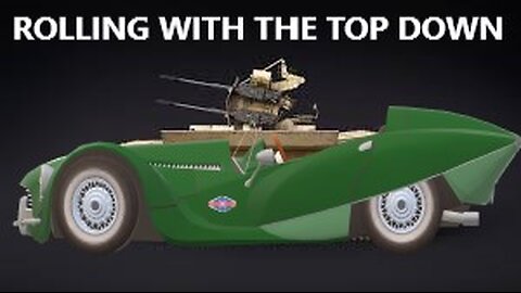 Rolling with the top down | War Thunder Zerstörer 45