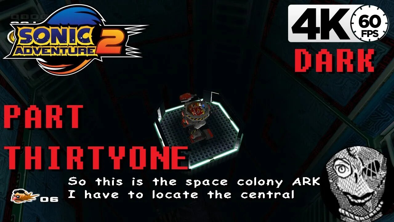 (PART 31) Sonic Adventure 2 4k [Stage 06: Lost Colony] Dark Side Storyline