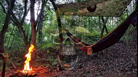 Stealth Camping Next To a Creek/"On The Run" Scene 1