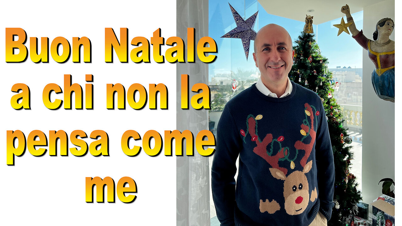 Buon Natale a chi non la pensa come me!