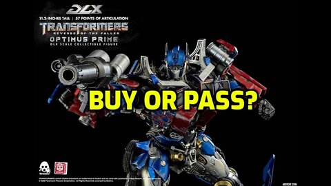 THREEZERO OPTIMUS PRIME DLX - TRANSFORMERS REVENGE OF THE FALLEN - BUY OR PASS? - NINJA KNIGHT