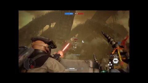#Shorts Vader Takes it From Behind | Star Wars Battlefront 2 | Stream Clips