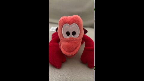 Disney Parks Sebastian the Crab from The Little Mermaid Shoulder Plush Doll #shorts