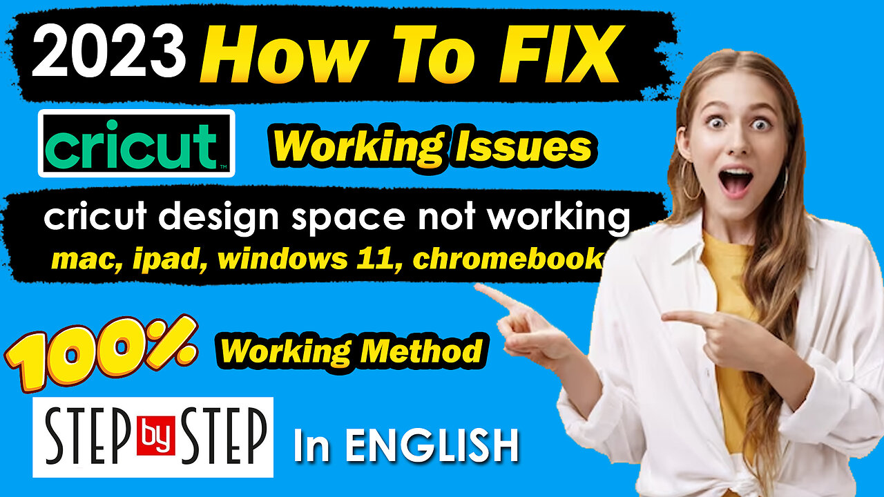 Cricut Design Space Not Working , How to Fix Cricut Design Space Not Working